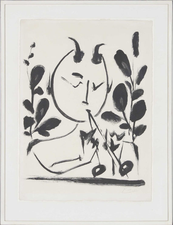 Pablo Picasso - Faune aux branchages - Image du cadre