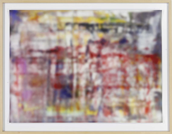 Gerhard Richter - Seven Two Four - Image du cadre