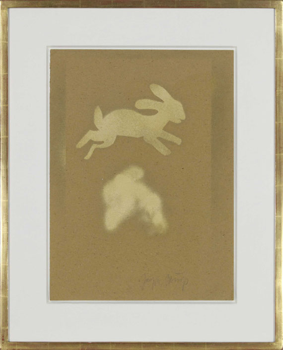 Joseph Beuys - Goldhase - Image du cadre