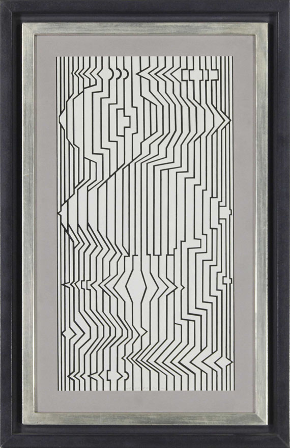 Victor Vasarely - EBI-NOOR-2 - Image du cadre