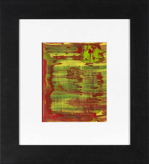 Gerhard Richter - War Cut II - Image du cadre