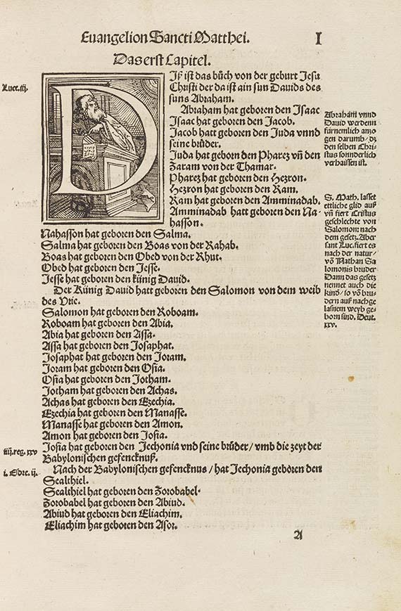  Biblia germanica - Das neü Testament. Augsburg, Otmar - Autre image