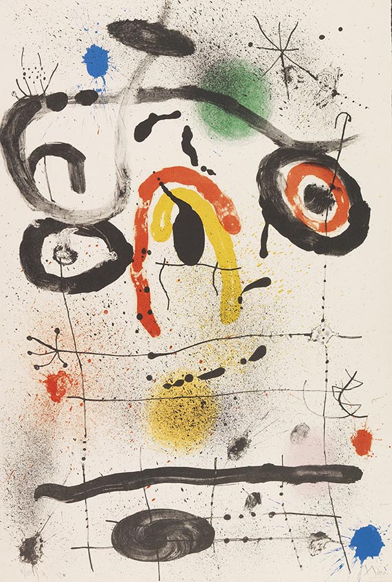 Miró - Personnage au-dessus de l'horizon