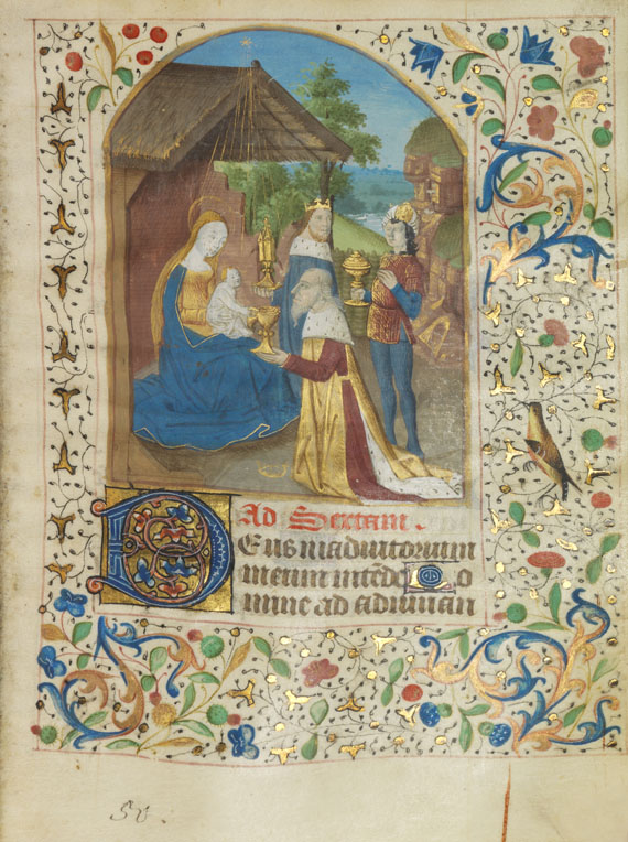  Manuskripte - Stundenbuch nach Gebrauch von Langres. Um 1490 - Autre image