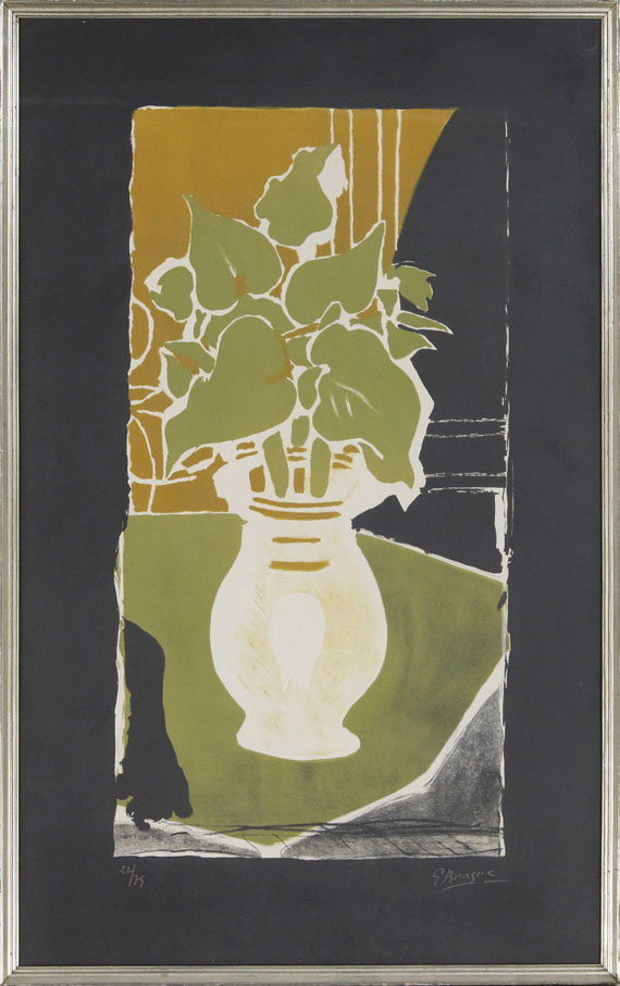 Georges Braque - Feuilles, Couleur, Lumière - Image du cadre