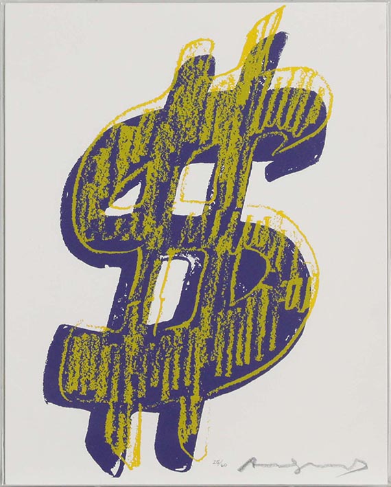 Andy Warhol - $ (1) - Image du cadre