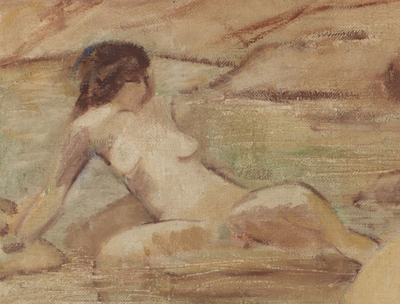 Otto Mueller - Drei badende Mädchen - Autre image