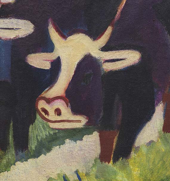 Ernst Ludwig Kirchner - Kühe auf der Alp - Autre image