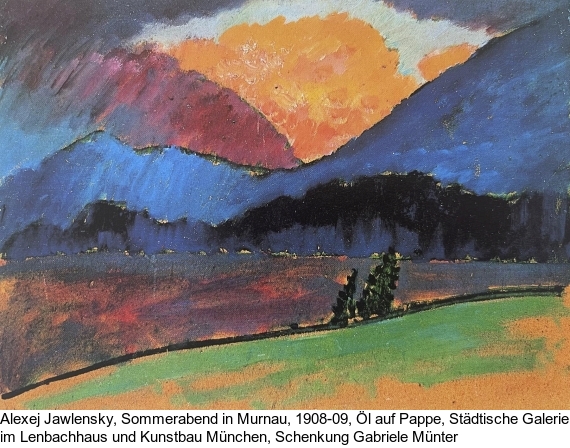 Christian Rohlfs - Die blauen Berge - Autre image
