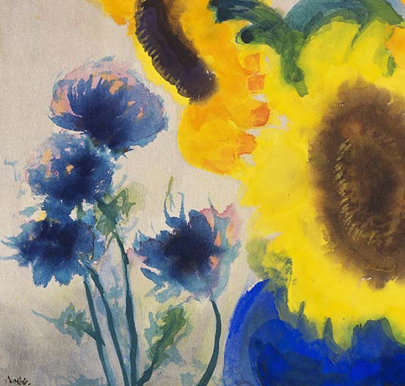 Emil Nolde - Sonnenblumen - Autre image