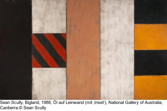 Sean Scully - Line Deep Red - Autre image