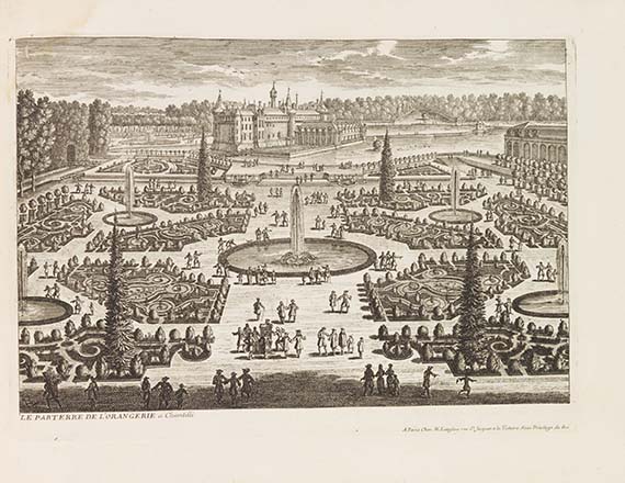 Gabriel Perelle - Les places, portes, fontaines, eglises, et maisons de Paris. 2 Bände - Autre image