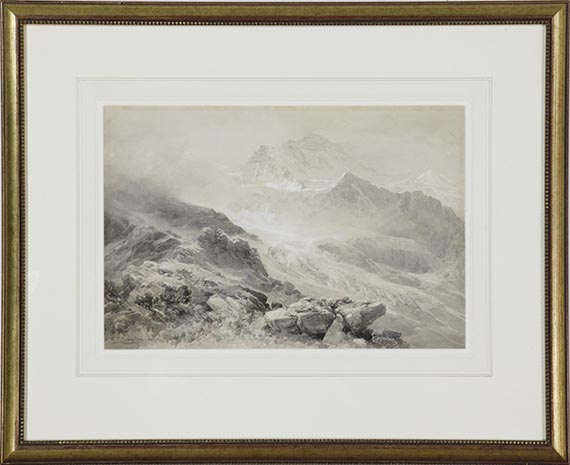 Edward Theodore Compton - Die Jungfrau - Image du cadre