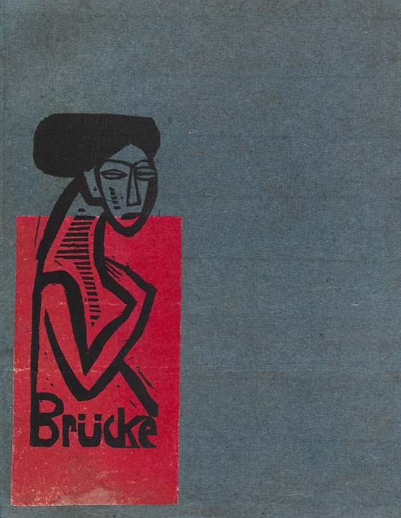  Ausstellungskatalog - Katalog für die Ausstellung der Künstlergruppe "Brücke" in der Galerie Gurlitt, Berlin