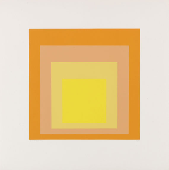 Josef Albers - 3 Bll.: Homage to the Square - Autre image
