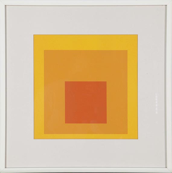 Josef Albers - 3 Bll.: Homage to the Square - Image du cadre