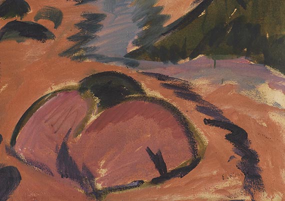Ernst Ludwig Kirchner - Fehmarnküste mit Leuchtturm - Autre image