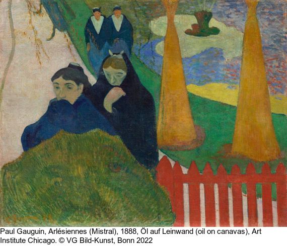 Paul Gauguin - Les vieilles filles à Arles - Autre image