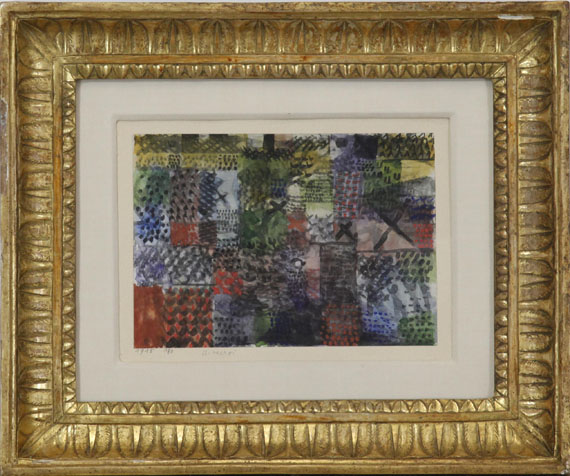 Paul Klee - Stickerei - Image du cadre