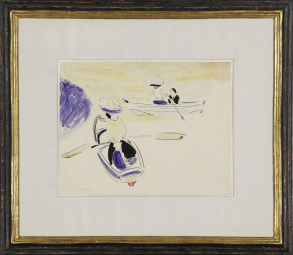 Ernst Ludwig Kirchner - Ruderboote - Image du cadre