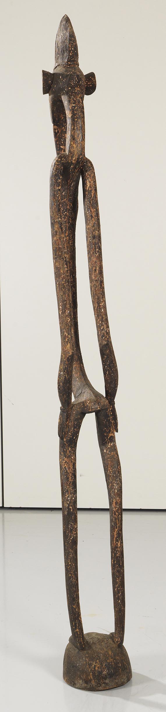   - Weibliche Skelettfigur. Senufo, Elfenbeinküste - Verso