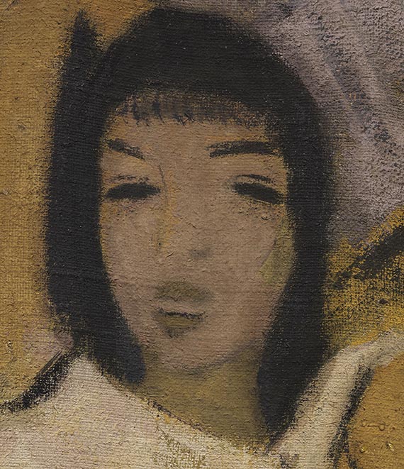 Otto Mueller - Mädchen auf dem Kanapee