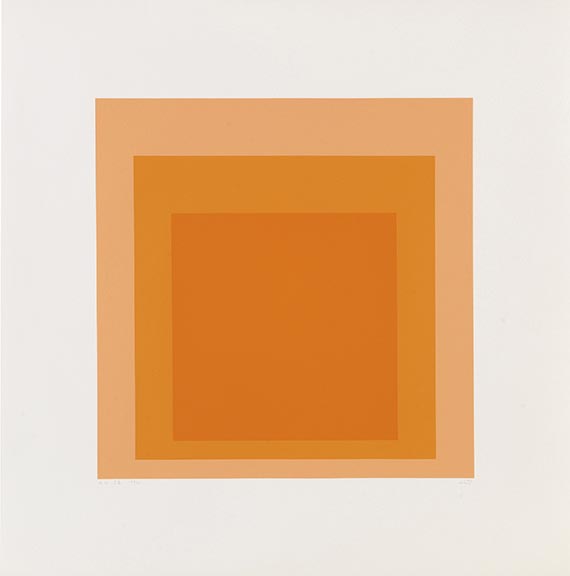 Josef Albers - 6 Bll.: Homage to the Square - Autre image