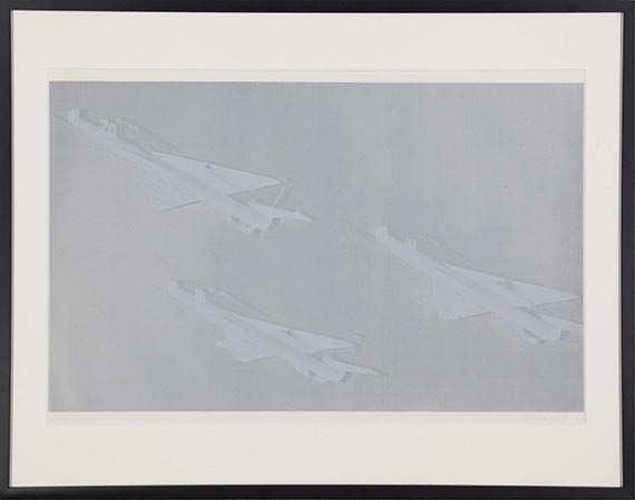Gerhard Richter - Flugzeug I - Image du cadre