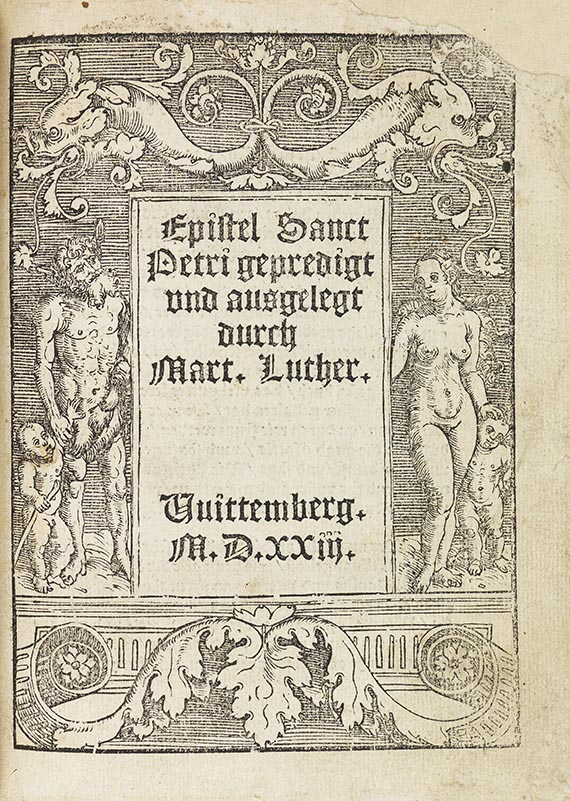 Martin Luther - 7 Lutherdrucke. Dabei: 2 Werke von J. Jonas - Autre image