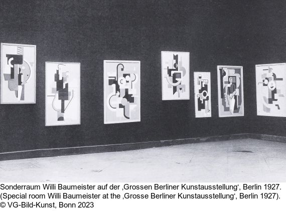 Willi Baumeister - Maschine grau mit Pfeil II - Autre image