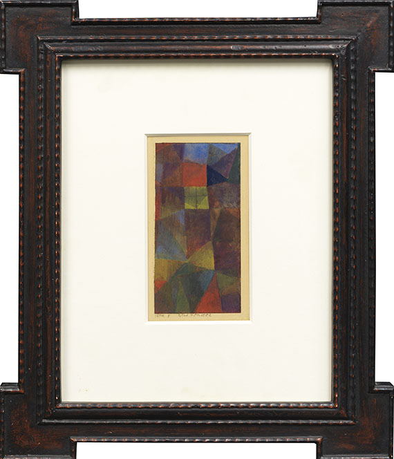 Paul Klee - Das Fenster - Image du cadre