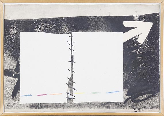 Antoni Tàpies - Diptyque - Image du cadre