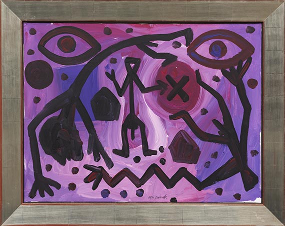 A. R. Penck (d.i. Ralf Winkler) - From the devil's kitchen - Image du cadre