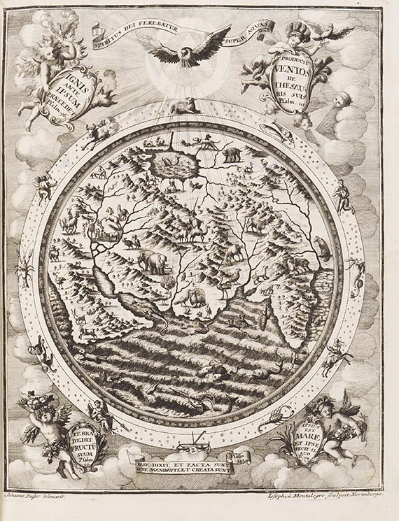 Heinrich Scherer - Atlas novus exhibens orbem terraqueum. 3 Bände - Autre image