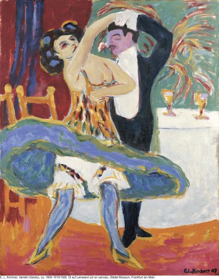 Ernst Ludwig Kirchner - Kabarett-Tänzerin - Autre image