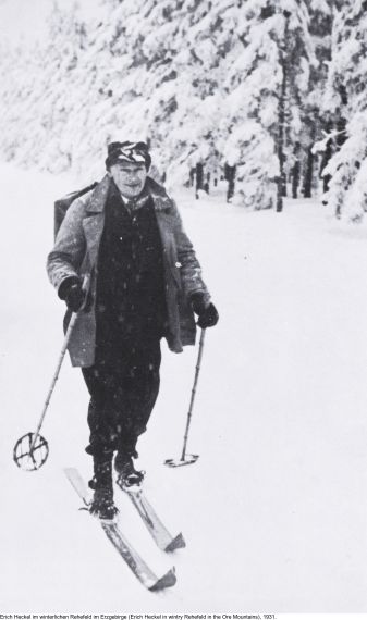 Erich Heckel - Erzgebirgslandschaft (im Winter) - Autre image