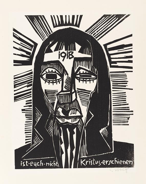 Karl Schmidt-Rottluff - Kristusmappe (9 Holzschnitte) - Autre image