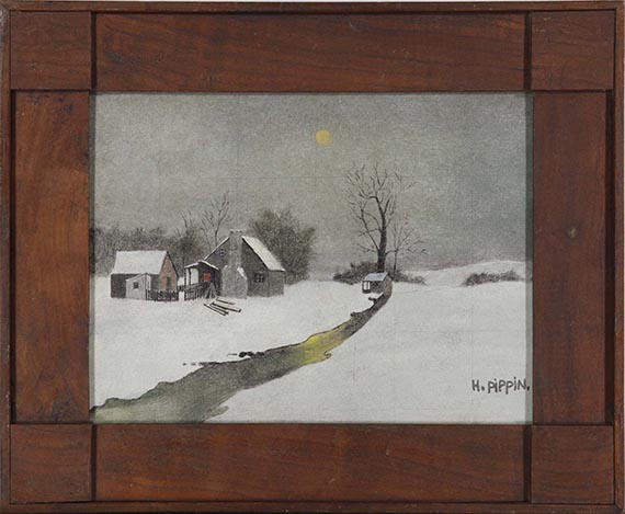 Horace Pippin - Winterlandschaft - Image du cadre