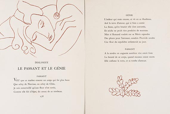 Henri Matisse - Florilège des Amours de Ronsard - Autre image