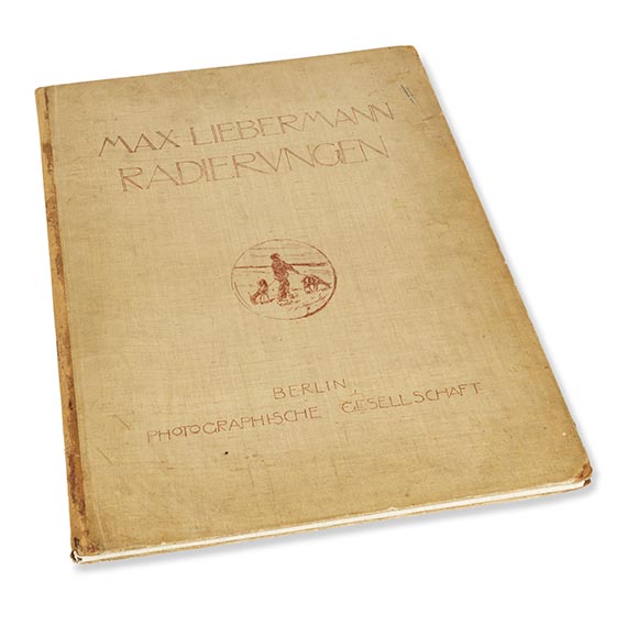 Max Liebermann - Mappe mit 14 Radierungen - Autre image