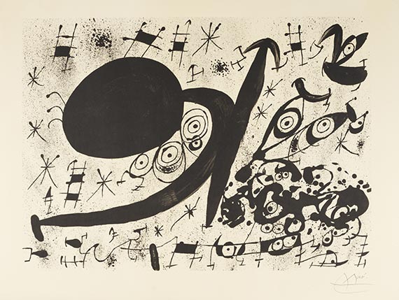 Joan Miró - Homenatge. - 2 Lithographien - Autre image