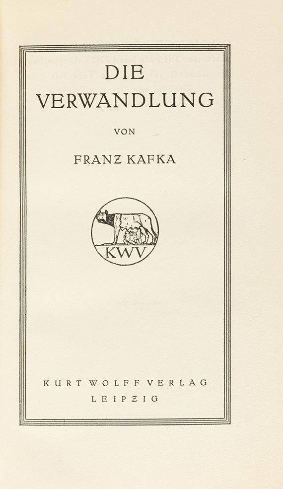 Franz Kafka - Die Verwandlung - Autre image