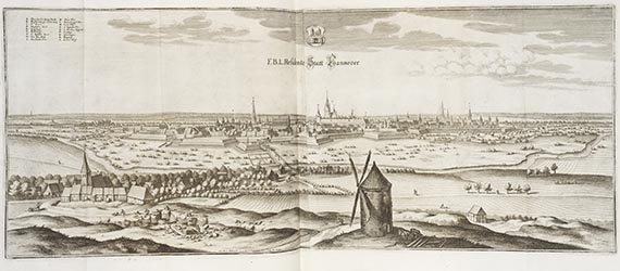 Matthäus Merian - Topographia Braunschweig und Lüneburg