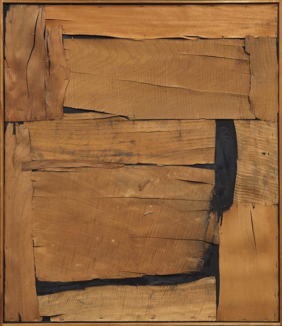 Alberto Burri - Legno P 1 - Image du cadre