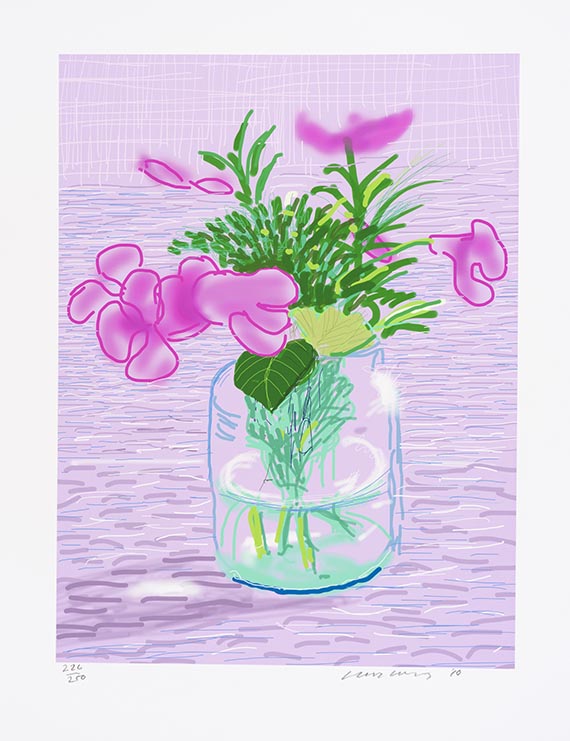 David Hockney - iPad Drawing ´Untitled, 329´