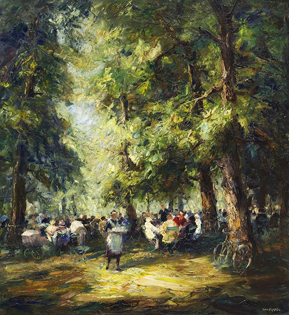 Otto Pippel - Münchner Wirtsgarten