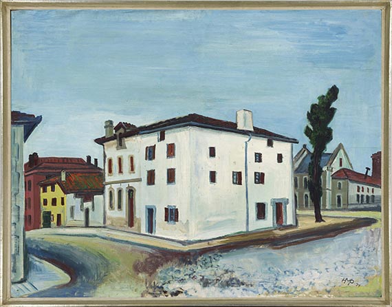 Hermann Max Pechstein - Häuser in Hendaye - Image du cadre