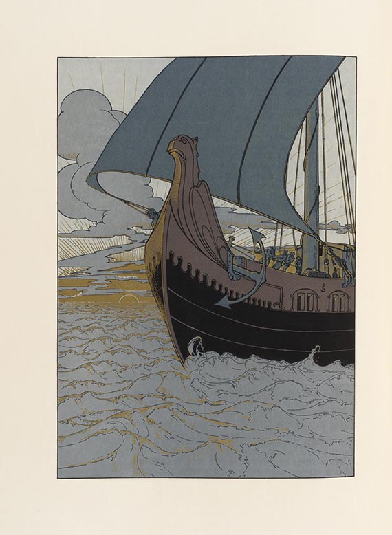 Josef Sattler - Die Nibelunge