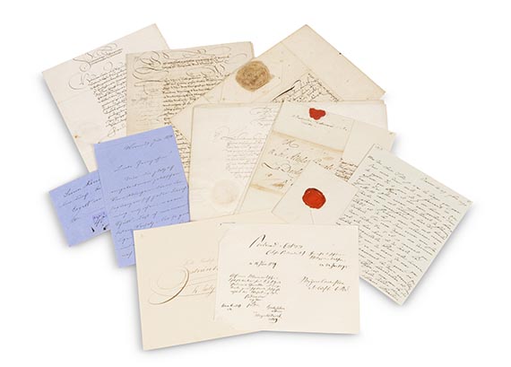  Österreich - Sammlung von Schreiben Österreichischer Adel