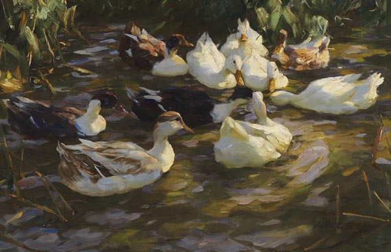 Koester - Enten am Teich